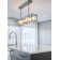 Redvers LED 40 inch Black Linear Pendant Ceiling Light Led Panel