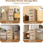 4 Drawer Storage Drawer