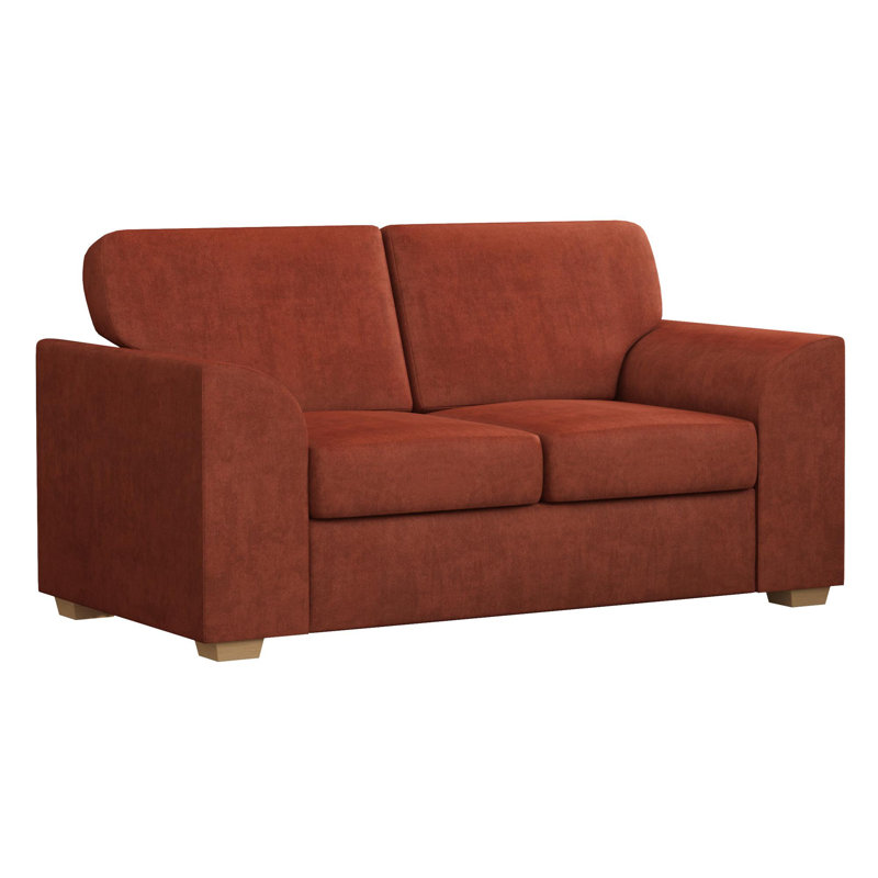 Modo Three Seater and Two Seater, Fixed Back, Marmalade