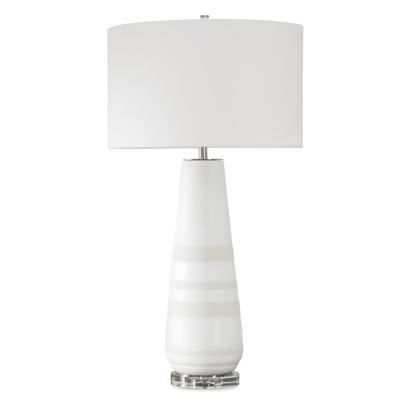 Bipin Crackled Ivory Table Lamp
