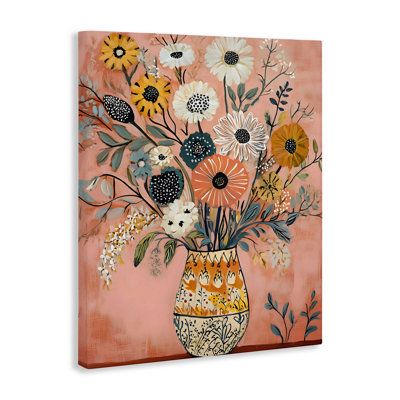 Vase bohème à motif bohème, design par Creative Studio