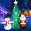 Décoration de Noël gonflable père Noël bonhomme de neige gonflable
