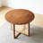4 - Person Nut-Brown Round Solid Wood Dining Table Set-858925513