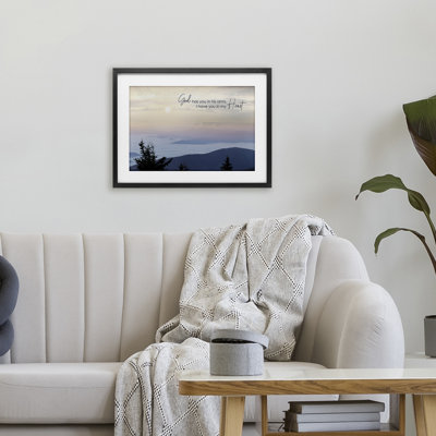 «In My Heart Geuil», reproduction sous verre encadrée, design par Lori Deiter