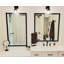 Miroir en bois avec support de sécurité idéal pour salle de bain / miroir de meuble-lavabo Collection Ellis-1456036937-1456036956