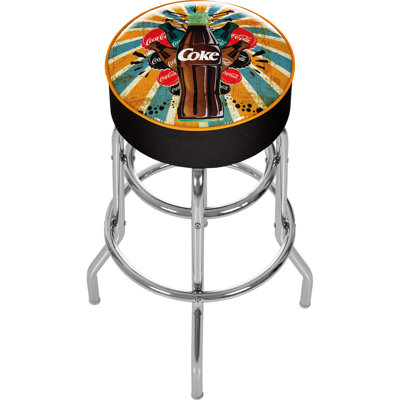Swivel Upholstered Counter Stool
