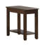 Table d'appoint contemporaine avec tablette 1 pièce