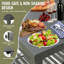 Îlot de cuisine d'extérieur avec rangement, îlot de cuisine en aluminium