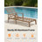 SeeHill Pool Lounge Chair, Aluminum Outdoor Chaise Lounge with Thick Cushion, Outdoor Lounger Pool Furniture with 6-Position Adjustable Backrest, Patio Lounge Chair for Outside, Deck-1740688309