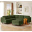 Canapé modulaire moderne, canapé convertible 6 places-1992374393