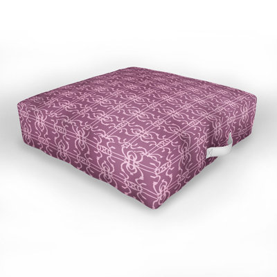 Indoor / Outdoor Geometric Floor Pillow