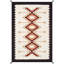 Canvello Tuscany Reversible Wool Ivory Area Rug- 6' X 8'11''