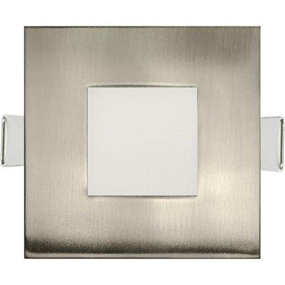 Perlglow 3 "carré 8W? 550 lumens 5CCT mince