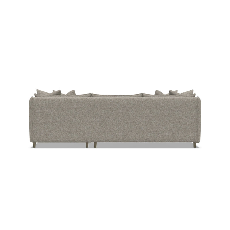 Joli 2 Pc Fabric Sectional, 1697-012