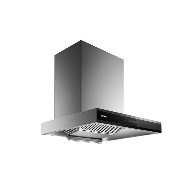 Hotte sous-armoire / murale ROBAM CleanAir 30 po - 1100 pi³ / min ， Supporte un fonctionnement sans conduit, une puissance impressionnante, 9 vitesses Slide Touch A831