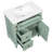 30-Inch Modern Bathroom Storage Vanity With Integrated Sink, Solid Wood Frame Cabinet With 3 Sorted Drawers, 4 Colors-1144147190