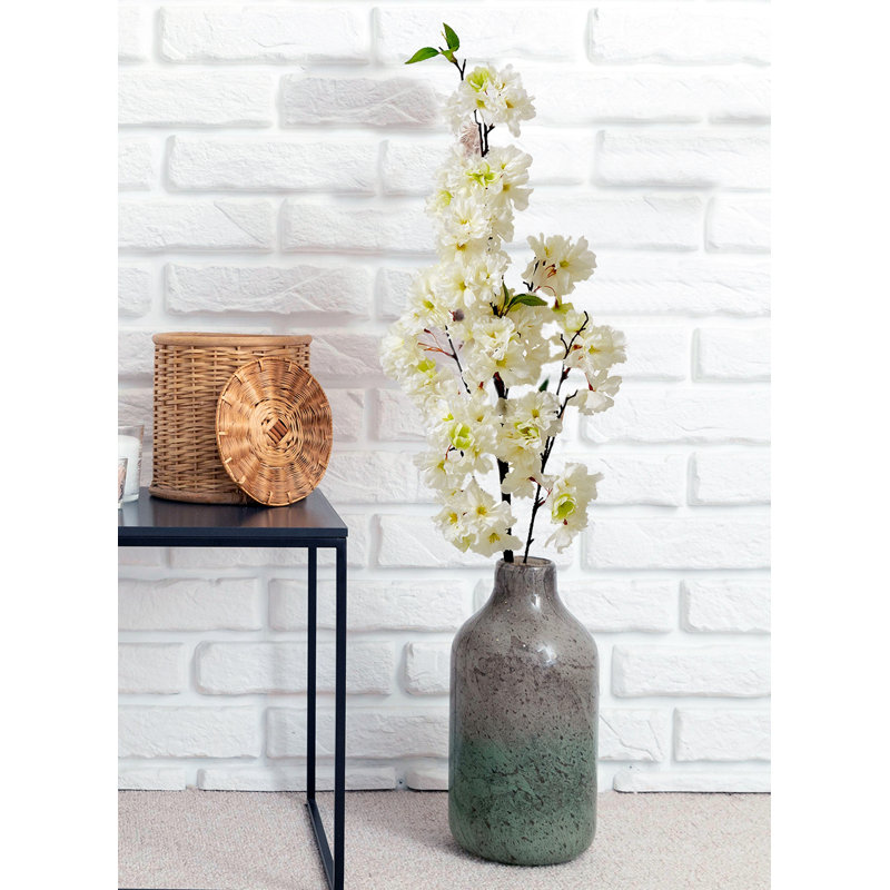 Arrangement de fleurs de cerisier, Blanc