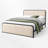 Upholstered Platform Bed-1105617887-1100539683