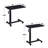 Carnahan Height Adjustable Mobile Bedroom C-Table -1034811520