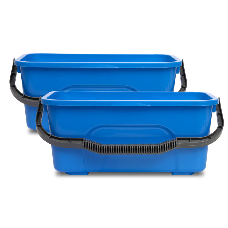 Seau de nettoyage général pour fenêtre 3 gallons, paquet de 2