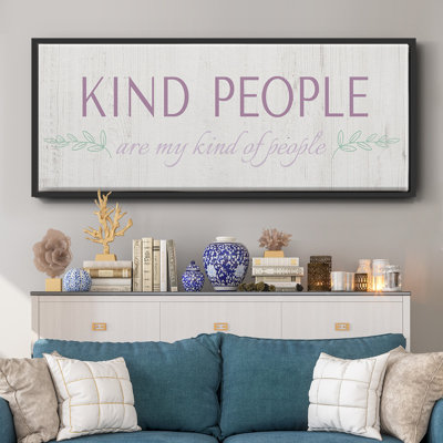 Kind Kind - toile encadrée