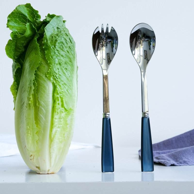 Icone Salad Servers, Moss