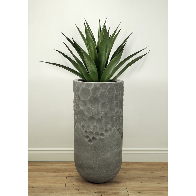 Pot à fleurs Shroyer, Gris béton