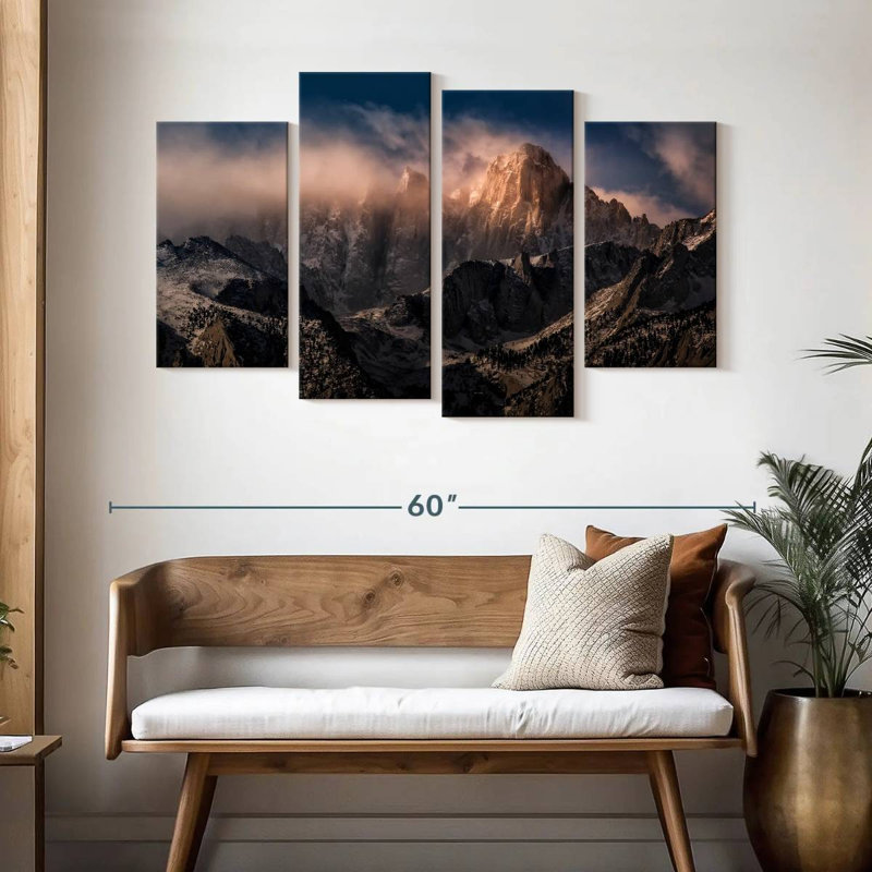Alvord Mt. Whitney Winter Sanctuary, 32" H x 52" W