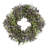 Purple Mini Berry Artificial Thanksgiving Wreath 22-Inch Unlit