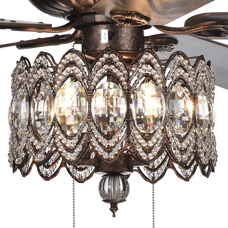 Geraghty 52'' Ceiling Fan with Light Kit