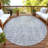 Machine Washable Indoor/Outdoor Jozwiak ACN2382 Circles Rug-565123255