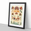 Egyptian Pattern by Owen Jones - Picture Frame Painting Print-55539700-55539701
