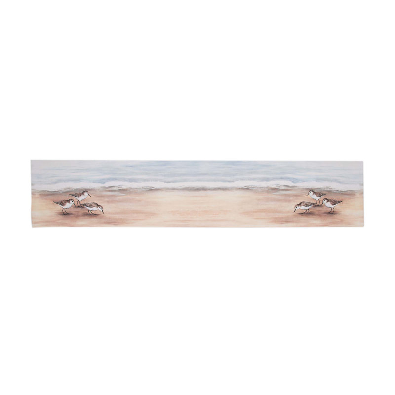 Sandpiper Coastal Shores Table Runner