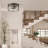 Rochus Glass Flush Mount