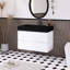 Meuble-lavabo simple 35,8 po avec surface solide Sibin-228556468-228556464