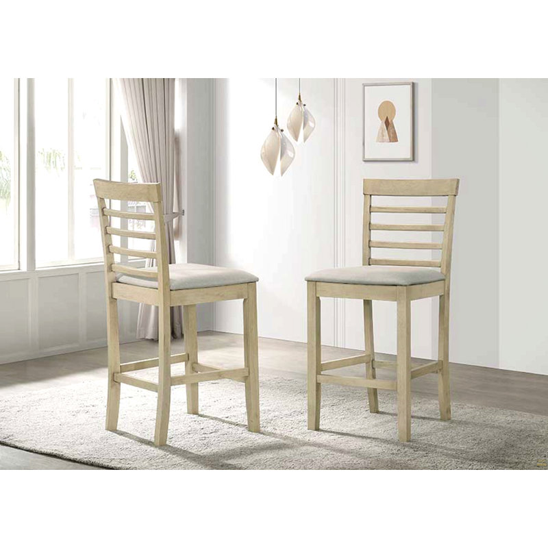 Counter Height 2Pc Dining Pub Height Chairs