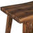 Counter Height Dining Stools - Rustic , Small Area Centered, Walnut  2 Rustic, Fits Places