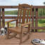 Chaises Adirondack pliantes pour l'extérieur