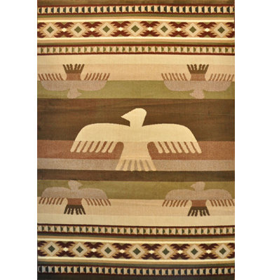 Tapis sauge de style Sud-Ouest Elodie