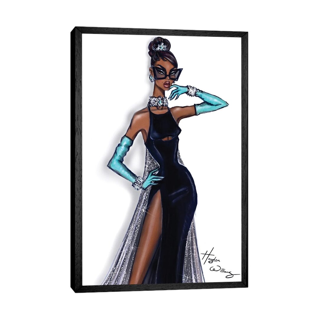 Leinwandbild Black Breakfast at Tiffany's von Hayden Williams