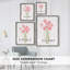 Reproduction encadrée entrelacée Bouquet II - bois massif 45404-1187608429
