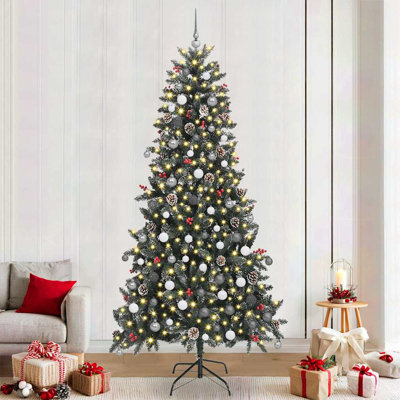 vidaXL Artificial Christmas Tree with Stand Green