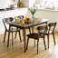 47-Inch Solid Wood Rectangular Dining Table