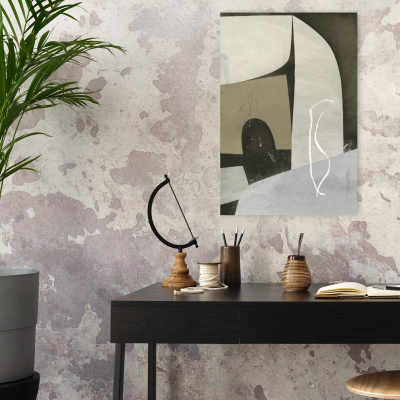 Art contemporain contemporain abstrait, H 24 po x l 16 po