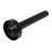 Black Matte 6" Round Ceiling Shower Arm-59407681