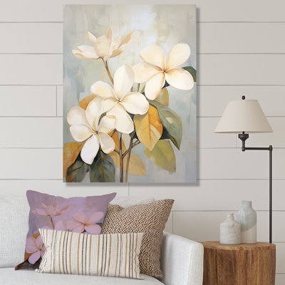 " Whispers Of Plumeria Flowers V "