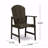 Set Of 2 Outdoor Adirondack Chair, Weather Resistant Acacia Wooden With Dining Design-1673515013