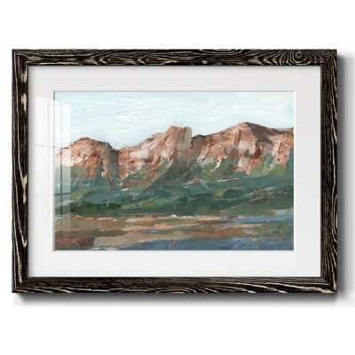 " Heading West I " Painting Print