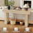 63" Long Narrow Rectangular Console Table, Farmhouse Wood Entryway Table for Hallway-41142957