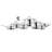 12 - Piece Stainless Steel Cookware Set